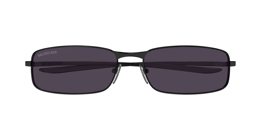 Solbriller balenciaga bb0493s 004 gris rectangular / squared masculino størrelse 62mm - Detaljeret visning