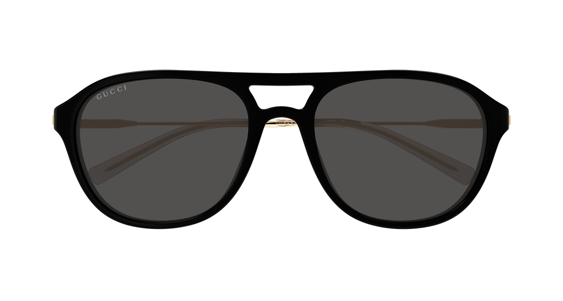 Solbriller gucci gg2254sk 001 negro pilot/navigator masculino størrelse 57mm - Detaljeret visning