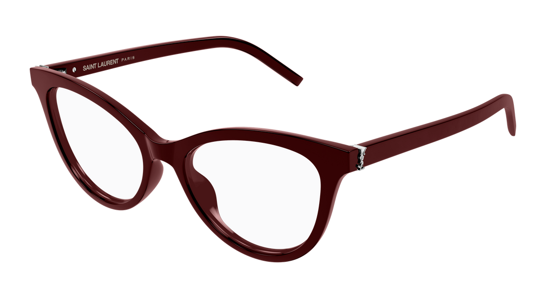 Gafas graduadas saint laurent sl m164 005 burdeos cat eye femenino talla 51mm - Vista principal
