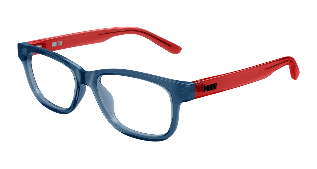 Dioptrijske naočale puma pj0092o 007 azul rectangular / squared infantil veličina 50mm - Glavni prikaz
