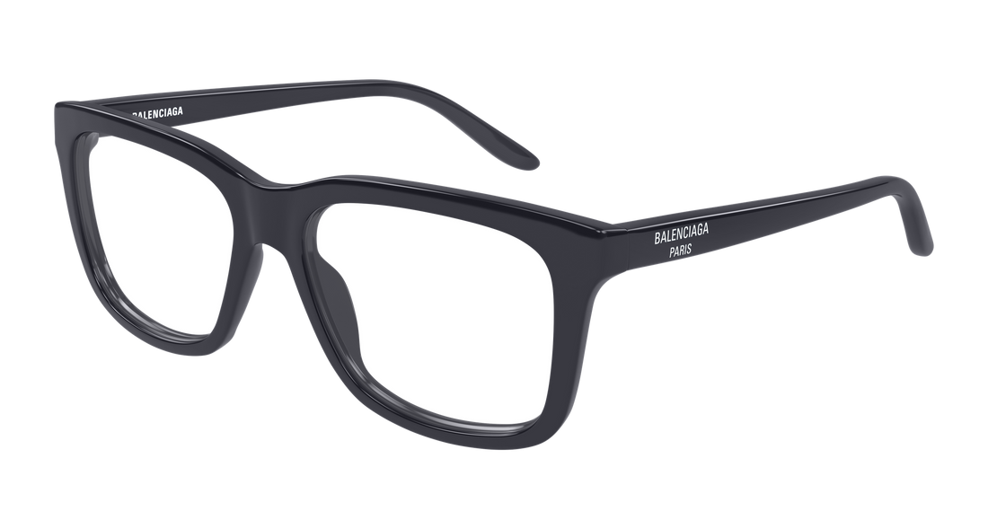 Glasögon balenciaga bb0530o 006 gris rectangular / squared masculino storlek 55mm - Huvudvy