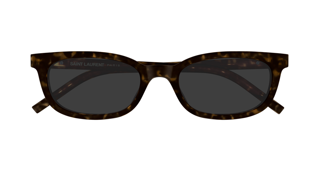 Occhiali da sole saint laurent sl m160 002 havana cat eye femenino taglia 53mm - Vista dettagliata