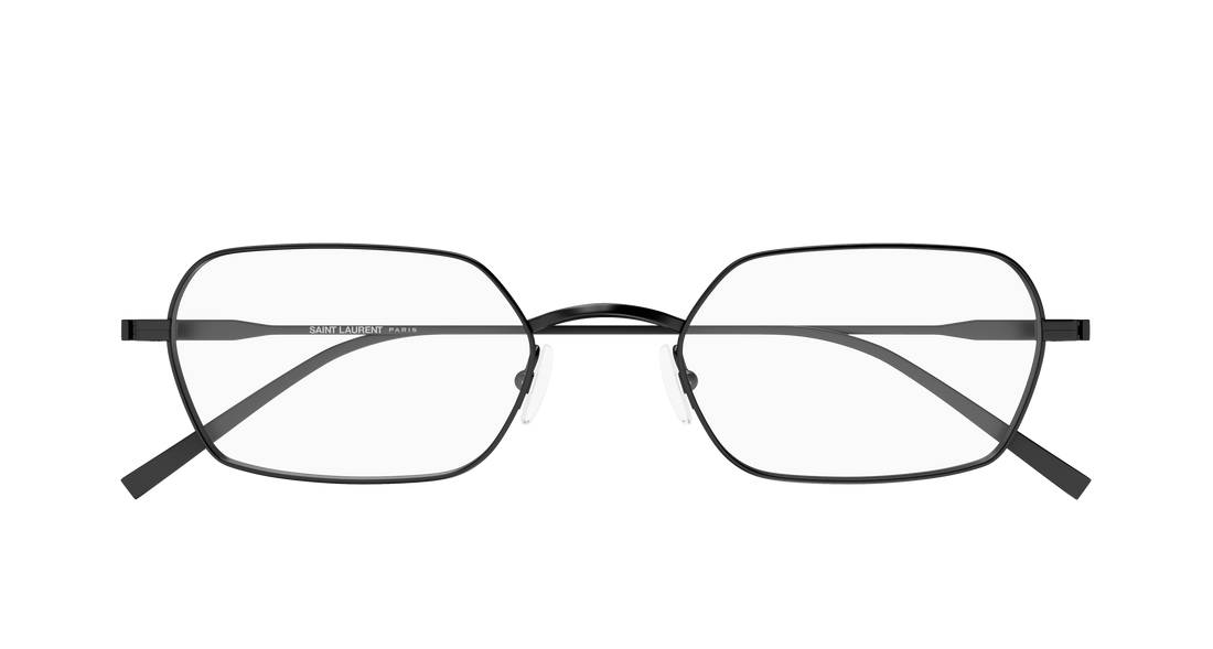 Okulary korekcyjne saint laurent sl 952 opt 001 negro rectangular / squared masculino rozmiar 52mm - Widok szczegółowy