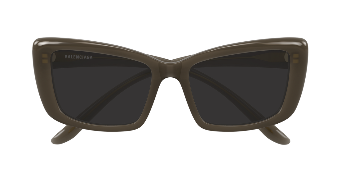 Solbriller balenciaga bb0515s 005 marron butterfly femenino størrelse 56mm - Detaljeret visning