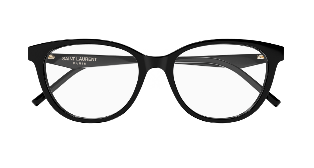 Okulary korekcyjne saint laurent sl m188/f 001 negro cat eye femenino rozmiar 53mm - Widok szczegółowy