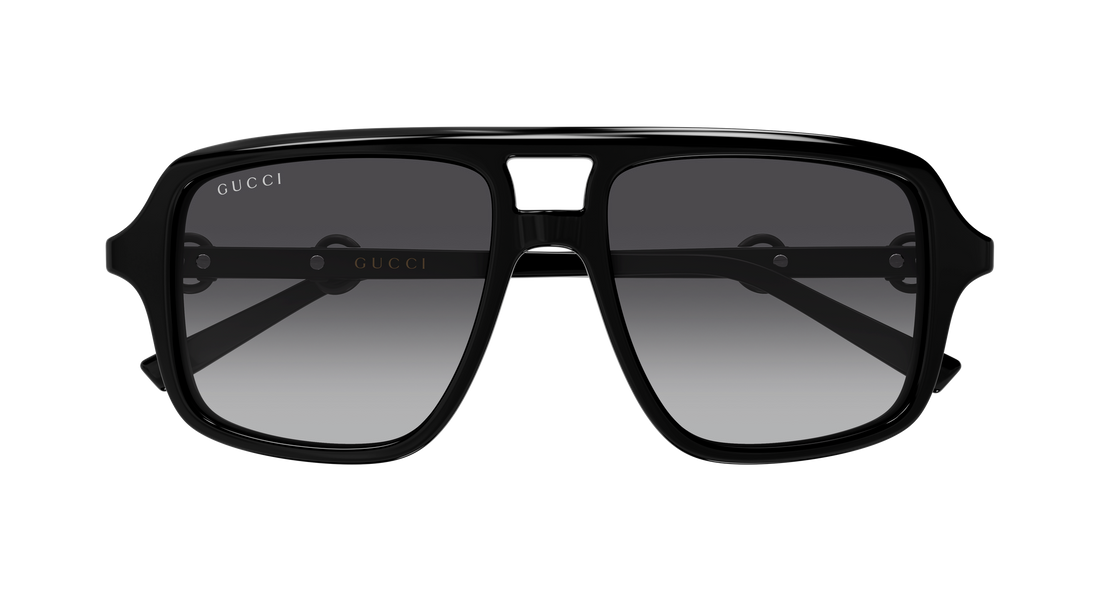 Sonnenbrillen gucci gg2052s 011 negro pilot/navigator femenino größe 55mm - Detailansicht