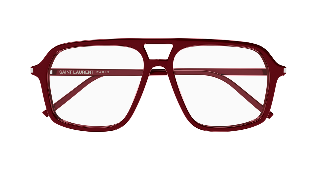 Lunettes de vue saint laurent sl 960 006 rojo pilot/navigator femenino taille 55mm - Vue détaillée