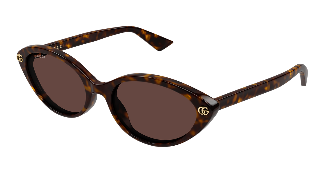 Sonnenbrillen gucci gg2110s 002 havana cat eye femenino größe 54mm - Hauptansicht