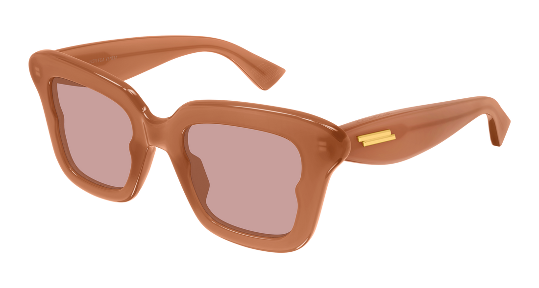 Sunčane naočale bottega veneta bv1493s 003 marron butterfly femenino veličina 48mm - Glavni prikaz