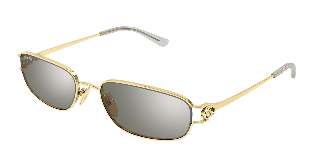 Sunčane naočale gucci gg2232s 003 dorado rectangular / squared femenino veličina 57mm - Glavni prikaz