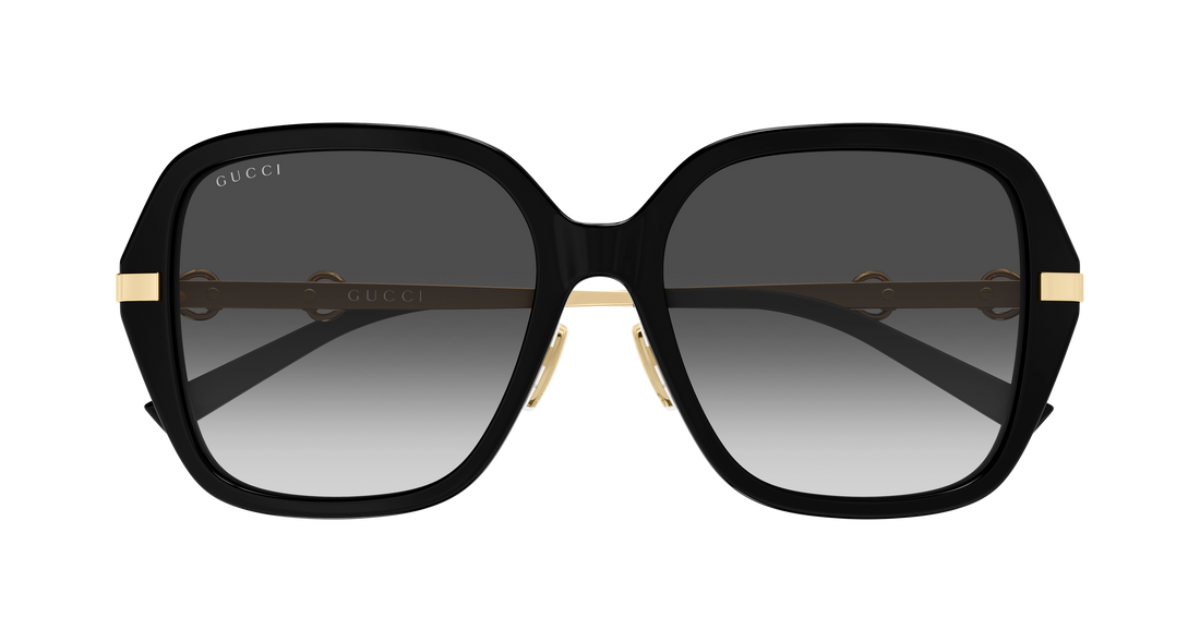 Sonnenbrillen gucci gg2055sa 001 negro rectangular / squared femenino größe 57mm - Detailansicht