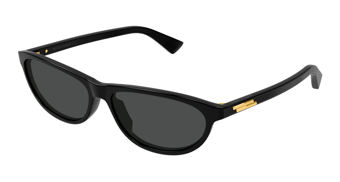 Solbriller bottega veneta bv1497s 005 negro cat eye unisex størrelse 58mm - Hovedvisning