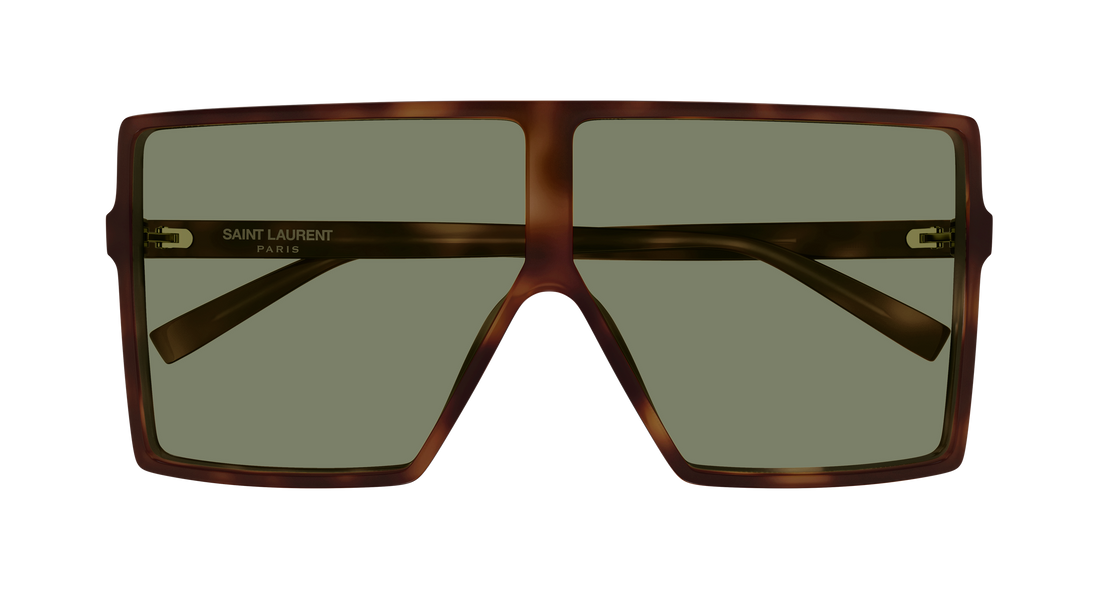 Sunglasses saint laurent sl 909 betty s 003 havana rectangular / squared femenino size 68mm - Detailed view