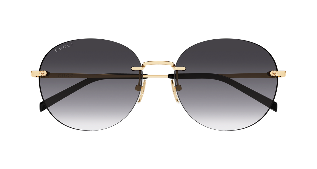 Sonnenbrillen gucci gg2101sa 001 dorado round/oval/panthos femenino größe 58mm - Detailansicht