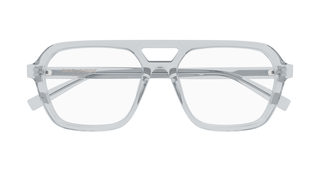 Gafas graduadas saint laurent sl 905 opt 003 gris rectangular / squared unisex talla 55mm - Vista de detalle