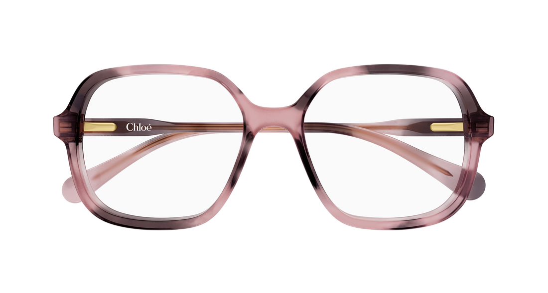 Dioptrijske naočale chloé cc0027o 002 havana geometrical/directional infantil veličina 49mm - Detaljni prikaz