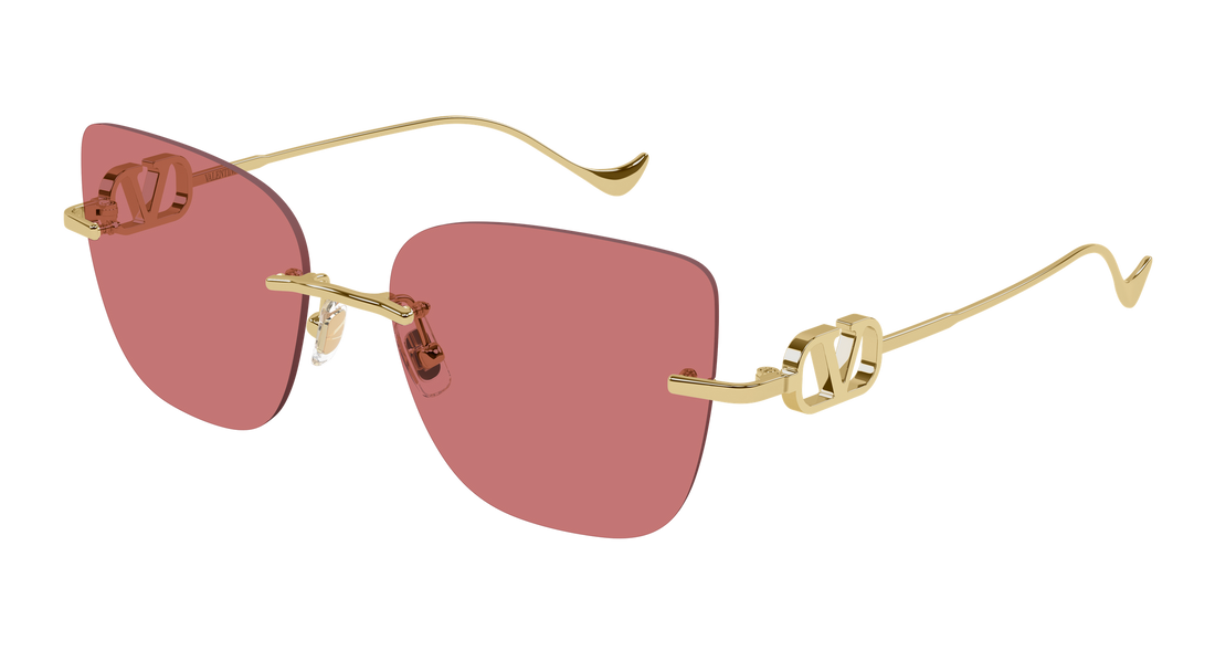 Occhiali da sole valentino vg0033s 004 dorado geometrical/directional femenino taglia 54mm - Vista principale