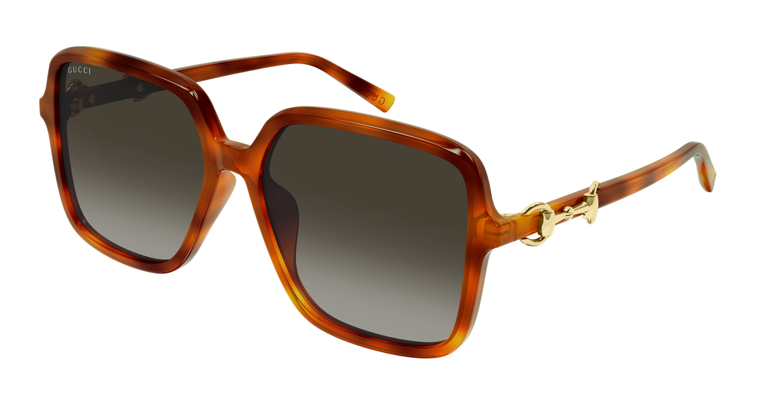 Sunčane naočale gucci gg2219sa 002 havana butterfly femenino veličina 59mm - Glavni prikaz