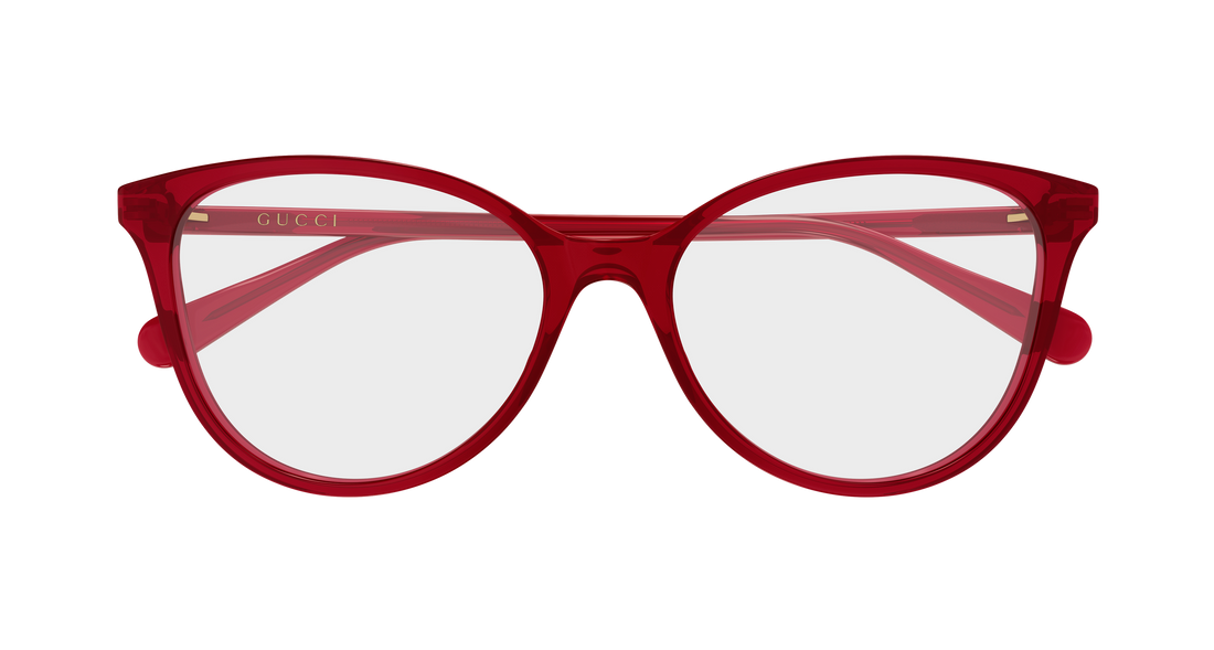 Occhiali da vista gucci gg1359o 008 rojo cat eye femenino taglia 54mm - Vista dettagliata