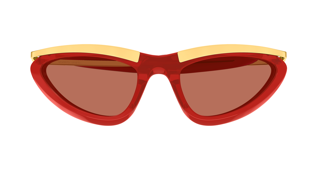 Sunglasses bottega veneta bv1477s 005 rojo unisex size 58mm - Detailed view
