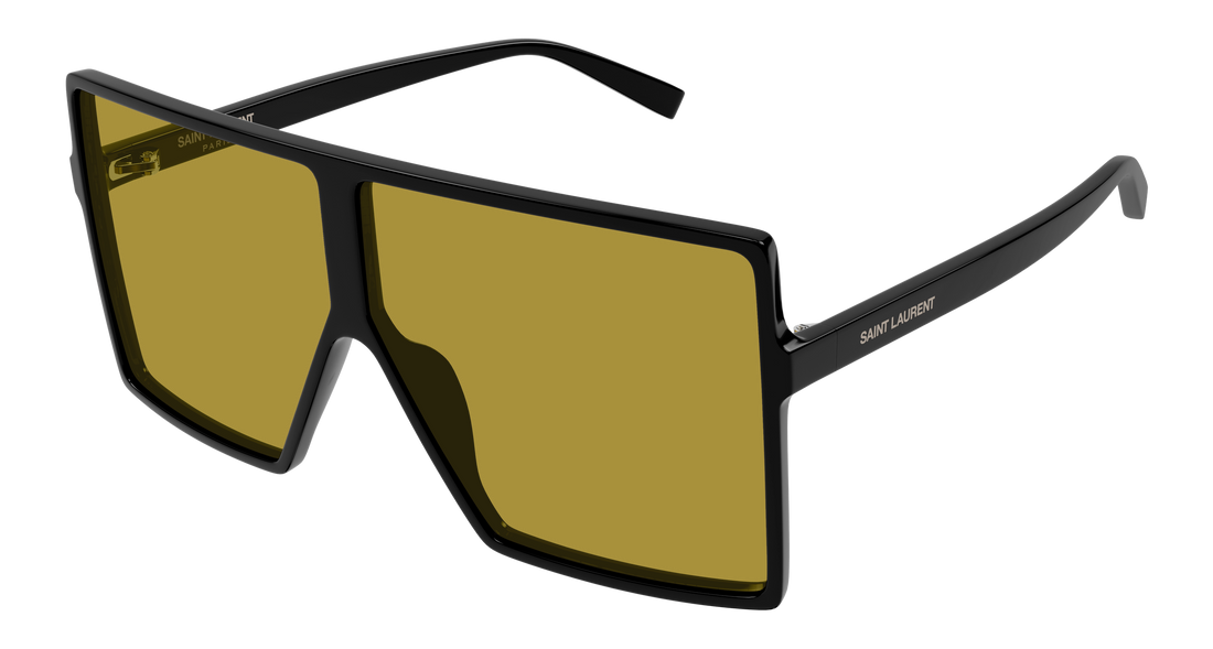 Sunglasses saint laurent sl 909 betty s 002 negro rectangular / squared femenino size 68mm - Main view