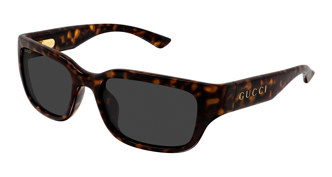 Sunčane naočale gucci gg2241sk 002 havana rectangular / squared masculino veličina 56mm - Glavni prikaz