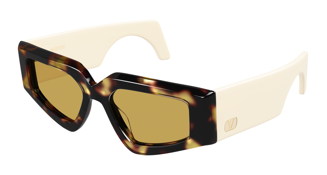 Occhiali da sole valentino vg0006s 002 havana geometrical/directional femenino taglia 53mm - Vista principale