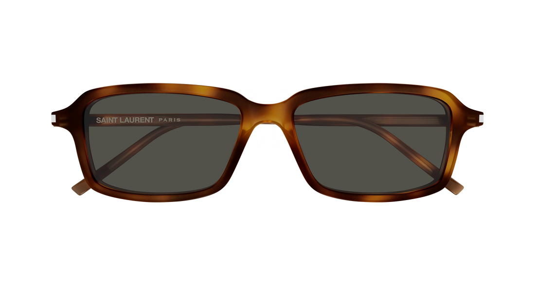 Lunettes de soleil saint laurent sl 938 002 havana rectangular / squared masculino taille 53mm - Vue détaillée