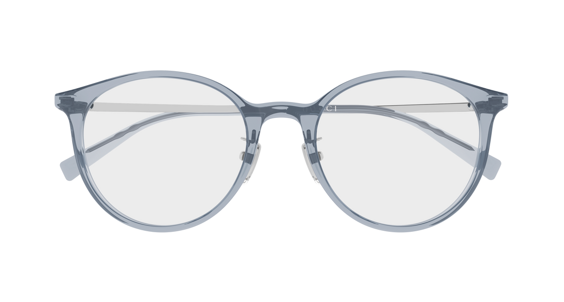 Occhiali da vista gucci gg2148oa 002 gris round/oval/panthos femenino taglia 53mm - Vista dettagliata