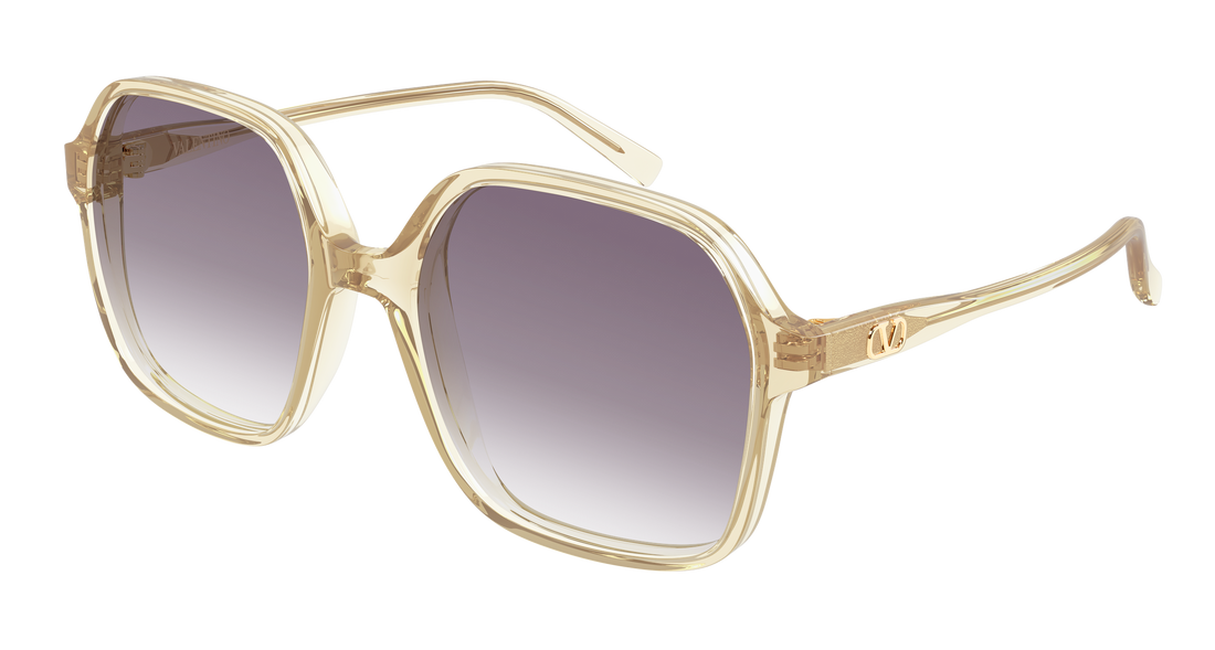 Sonnenbrillen valentino vg0018s 007 naranja rectangular / squared femenino größe 56mm - Hauptansicht