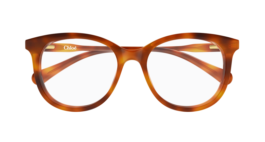 Dioptrijske naočale chloé cc0028o 003 havana round/oval/panthos infantil veličina 48mm - Detaljni prikaz