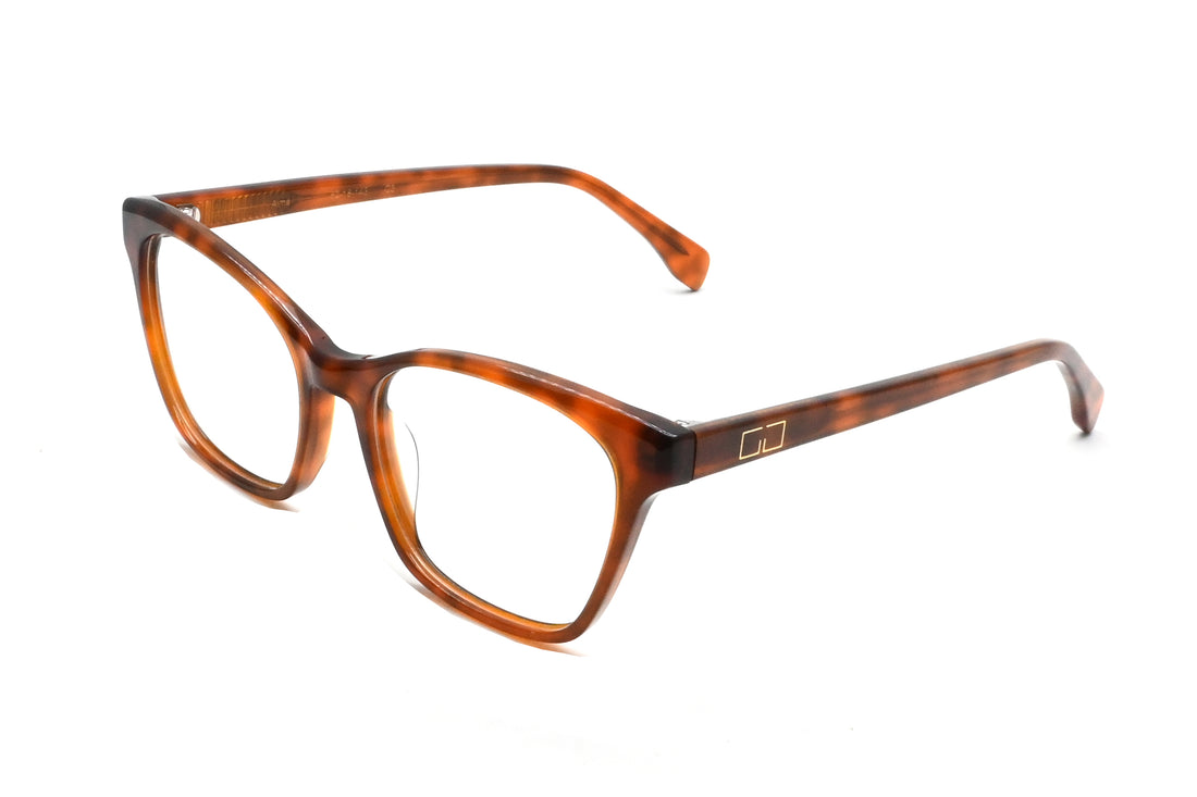 Brillen greyhounders alma c3 terracota rojo cat eye femenino größe 53mm - Hauptansicht