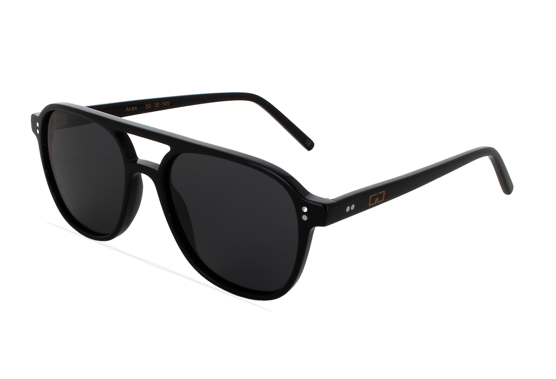 Okulary przeciwsłoneczne greyhounders ares sun black negro pilot masculino rozmiar 50mm - Widok główny