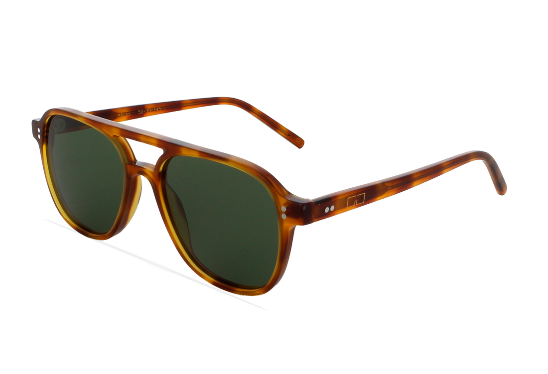 Okulary przeciwsłoneczne greyhounders ares sun brown marron pilot masculino rozmiar 50mm - Widok główny
