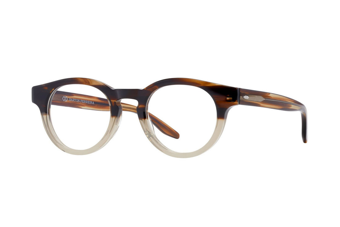 Brillen barton perreira oxford bp50133i 050 brown round unisex größe 47mm - Hauptansicht