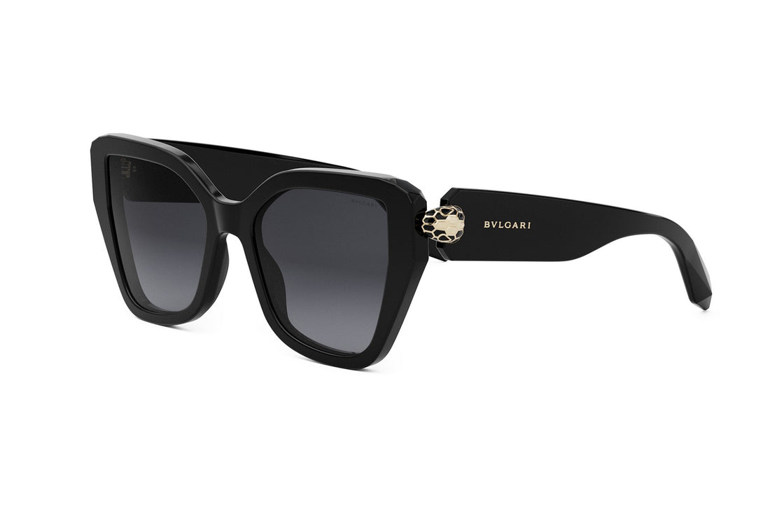 Zonnebrillen bvlgari serpenti forever bv40033i 01b black butterfly femenino maat 53mm - Hoofdaanzicht