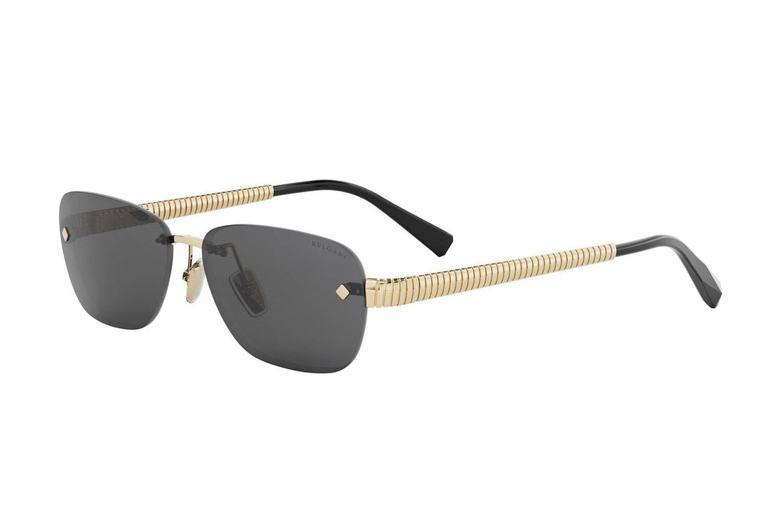 Okulary przeciwsłoneczne bvlgari tubogas bv40057u 32a gold rectangular femenino rozmiar 55mm - Widok główny
