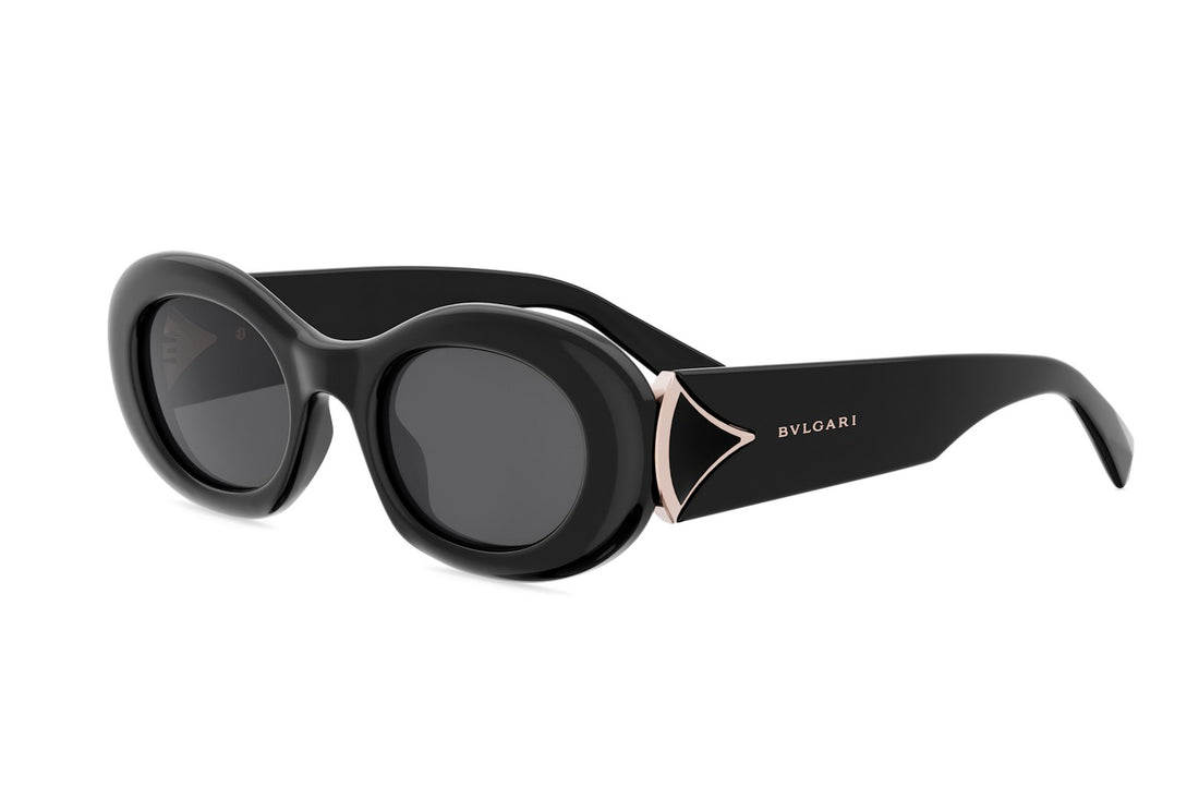 Zonnebrillen bvlgari diva's dream bv40070i 01a black oval femenino maat 50mm - Hoofdaanzicht