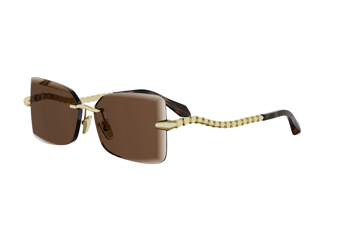 Zonnebrillen bvlgari serpenti viper bv40094u 30e gold butterfly femenino maat 59mm - Hoofdaanzicht