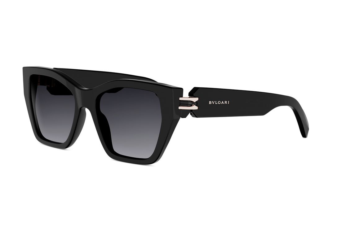 Zonnebrillen bvlgari b.zero1 bv40097i 01b black cat eye femenino maat 54mm - Hoofdaanzicht