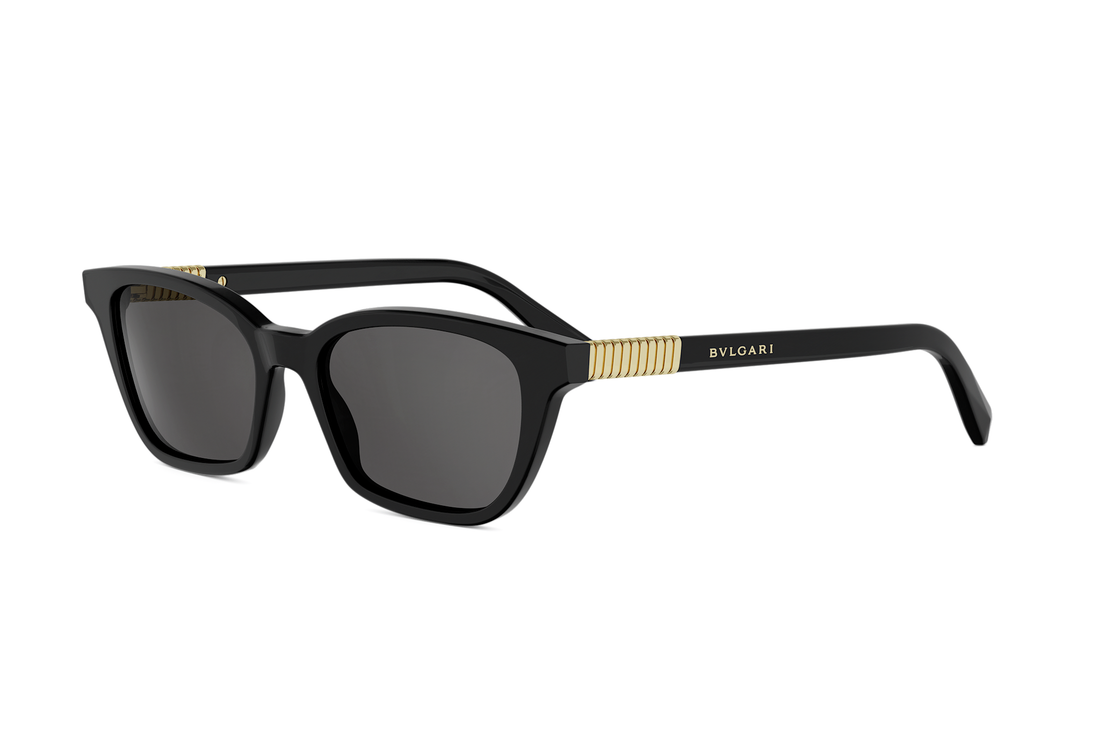Zonnebrillen bvlgari tubogas bv40098i 01a black cat eye femenino maat 52mm - Hoofdaanzicht