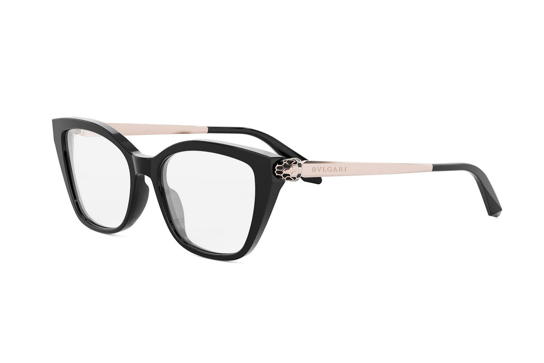 Okulary korekcyjne bvlgari serpenti forever bv50055i 001 black cat eye femenino rozmiar 51mm - Widok główny