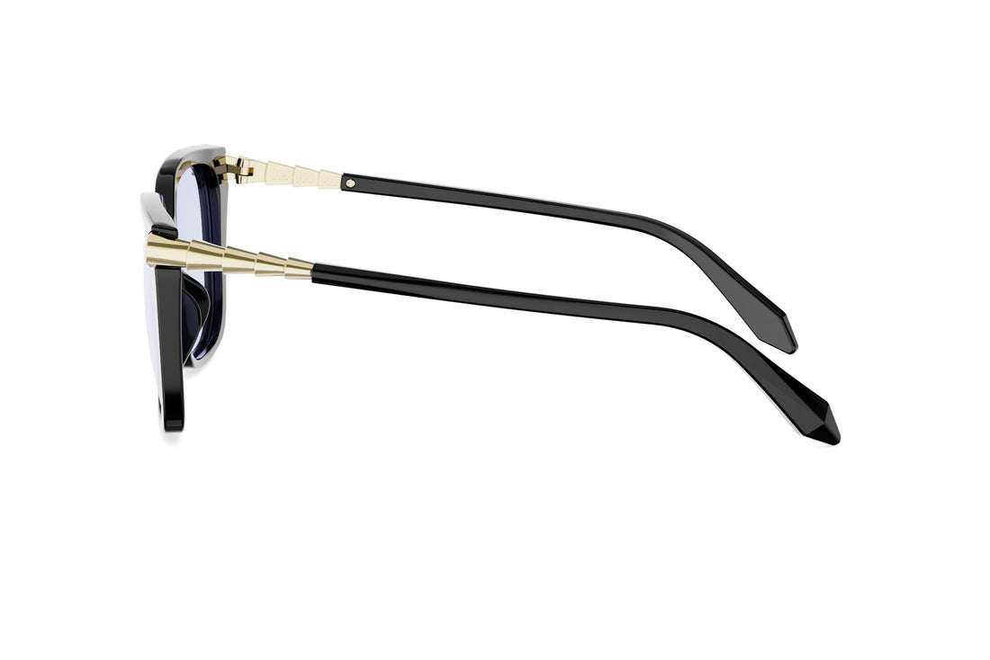 Brillen bvlgari serpenti viper bv50061i 001 black square femenino maat 53mm - Detailaanzicht