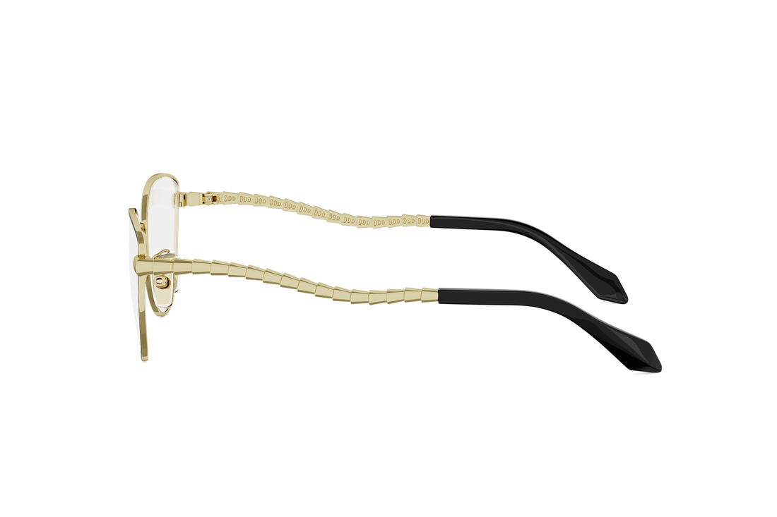 Brillen bvlgari serpenti viper bv50081u 005 gold cat eye femenino maat 53mm - Detailaanzicht