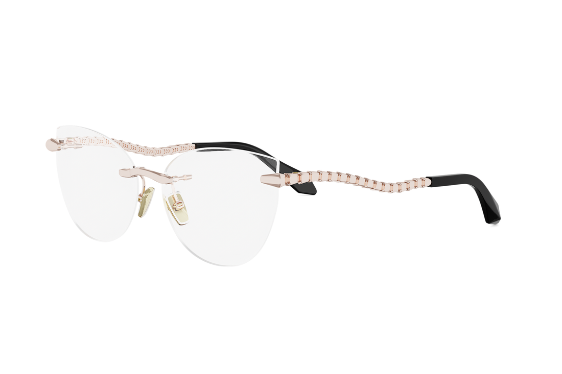 Brillen bvlgari serpenti viper bv50082u 028 rose cat eye femenino maat 57mm - Hoofdaanzicht