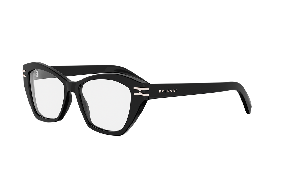 Brillen bvlgari b.zero1 bv50084i 001 black cat eye femenino maat 52mm - Hoofdaanzicht
