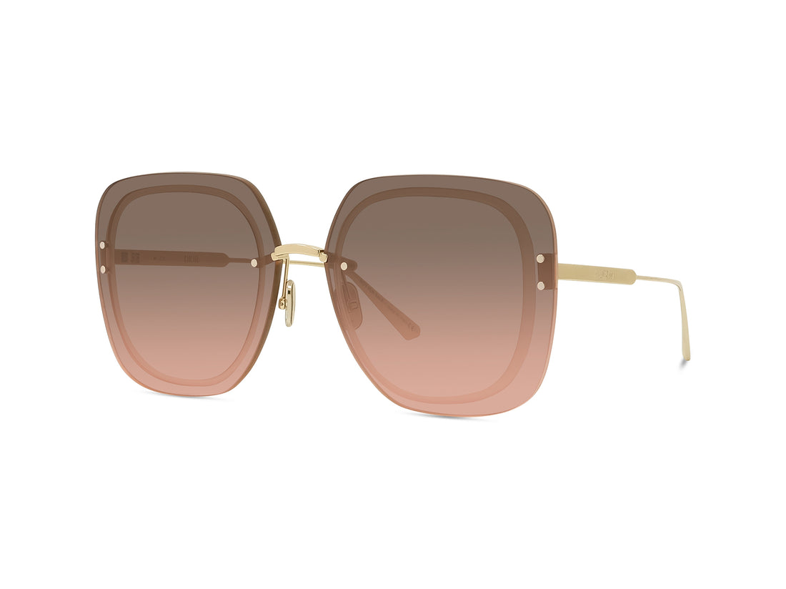 Lunettes de soleil ultradior su b0f2 gold geometric femenino taille 65mm - Vue principale