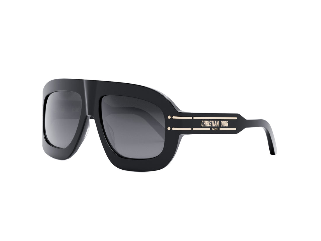 Lunettes de soleil diorsignature m1u 10a1 black rectangular femenino taille 58mm - Vue principale
