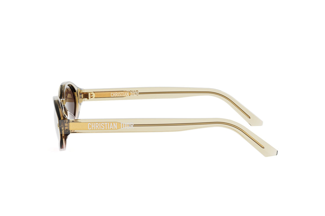 Lunettes de soleil diorpacific r1i 67f0 yellow oval femenino taille 52mm - Vue détaillée