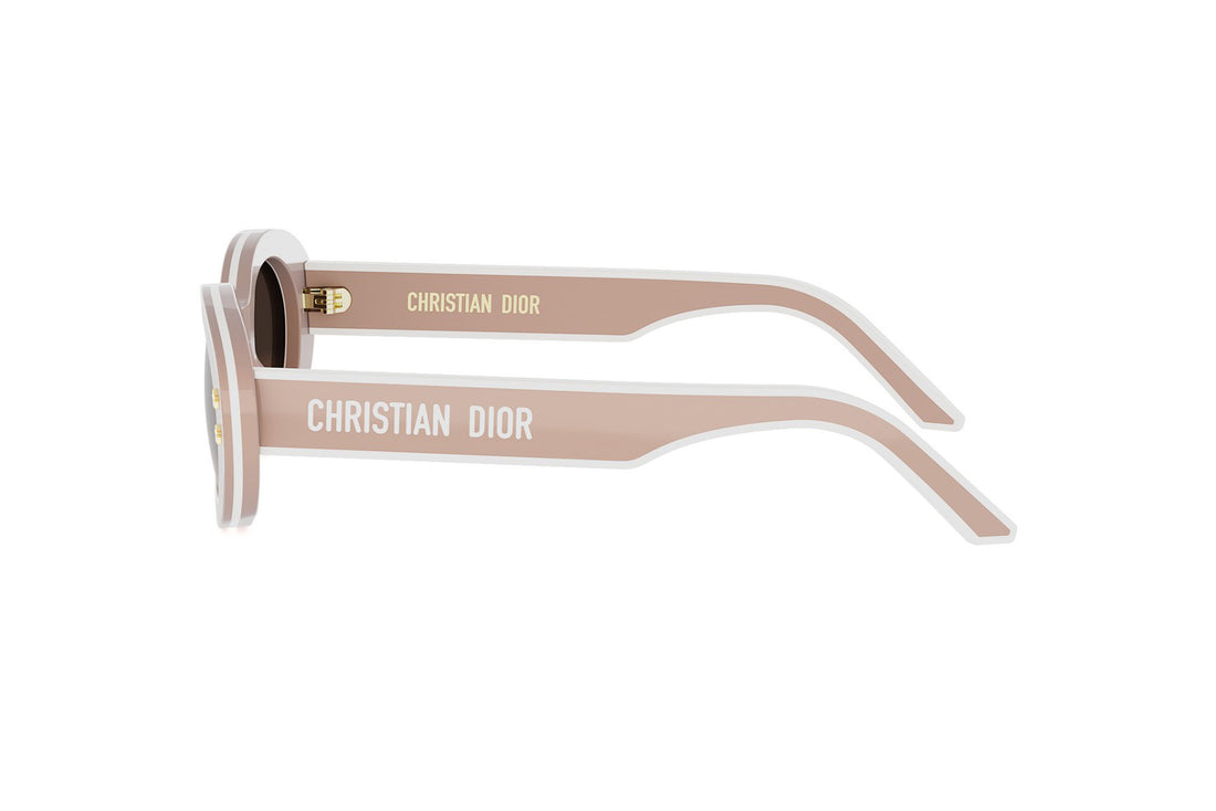 Lunettes de soleil diorpacific b4i 40f1 rose oval femenino taille 51mm - Vue détaillée